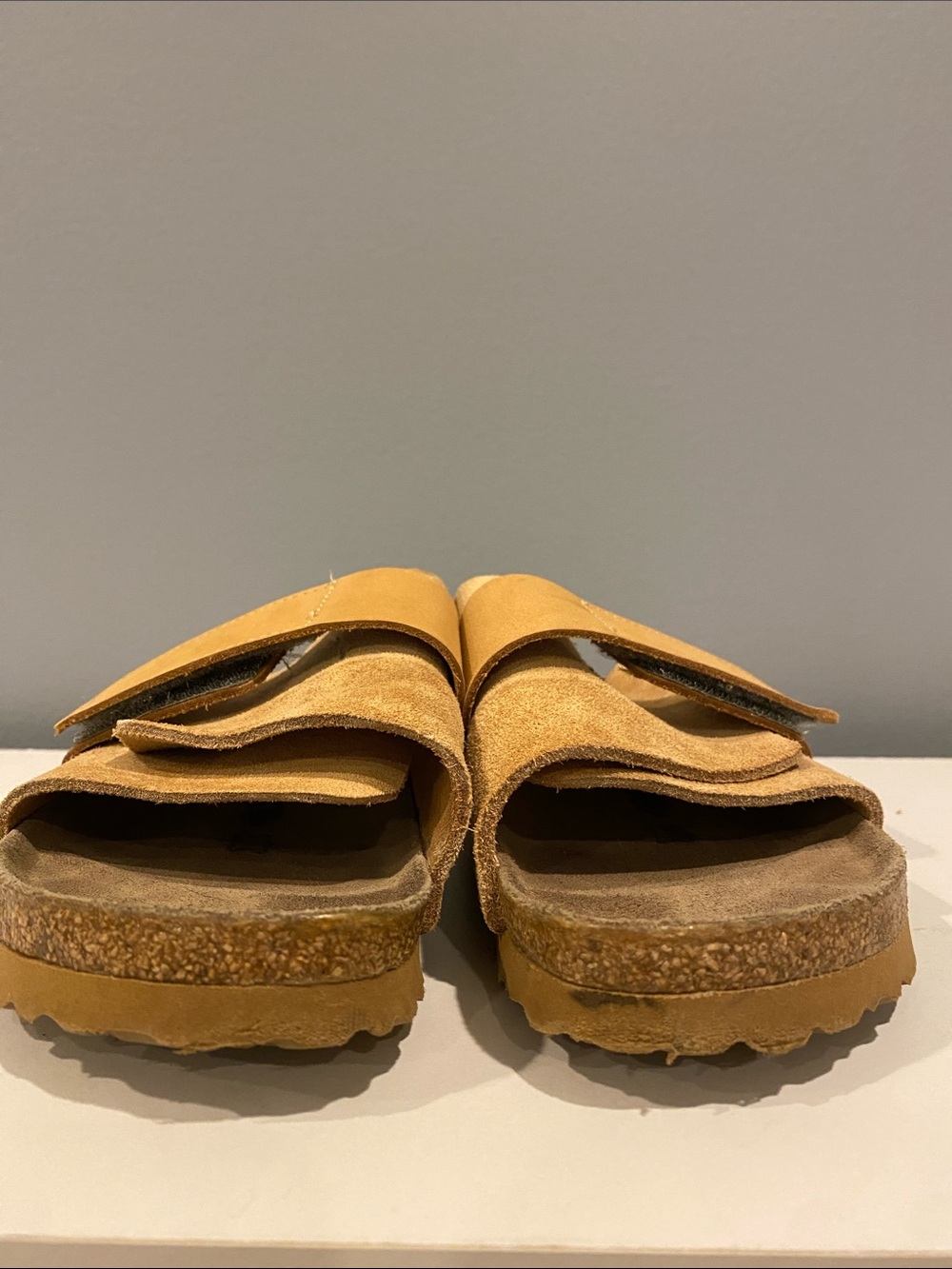 Birkenstock Kyoto Suede Sandal in Clay - Picture 8 of 9